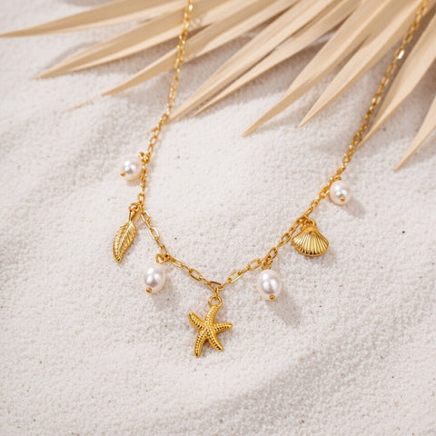 Zara ~ Boho charm necklace image 1