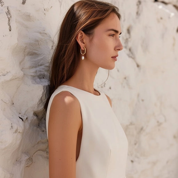 Winnie ~ Freshwater pearl earrings image 0