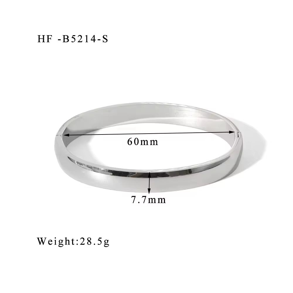 Elora ~ Silver bangle image 8