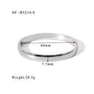 Elora ~ Silver bangle image 8