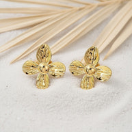 Nala ~ Flower petal  earrings image 2