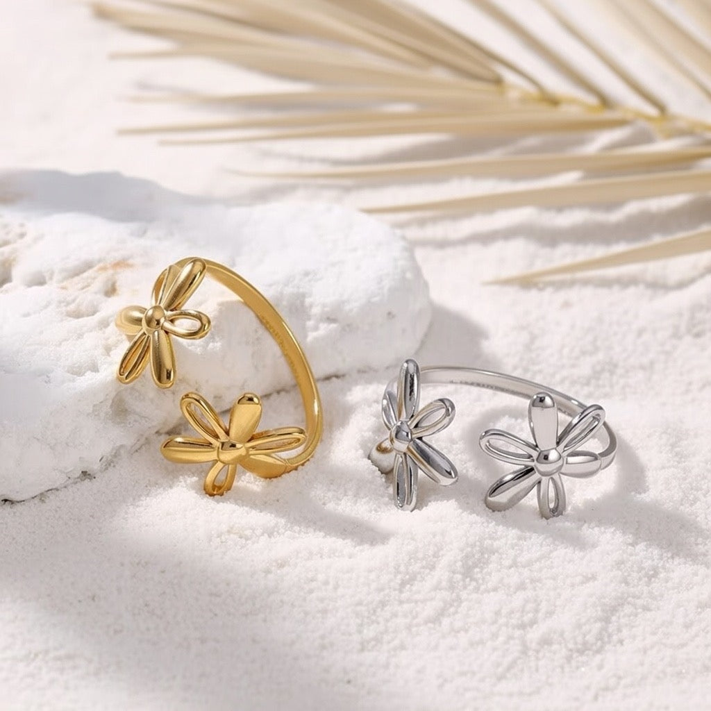 Daisy ~Gold ring image 3
