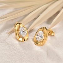 Willow ~ CZ earrings image 2