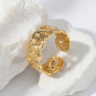 Scarlett ~ Braided ring image 0