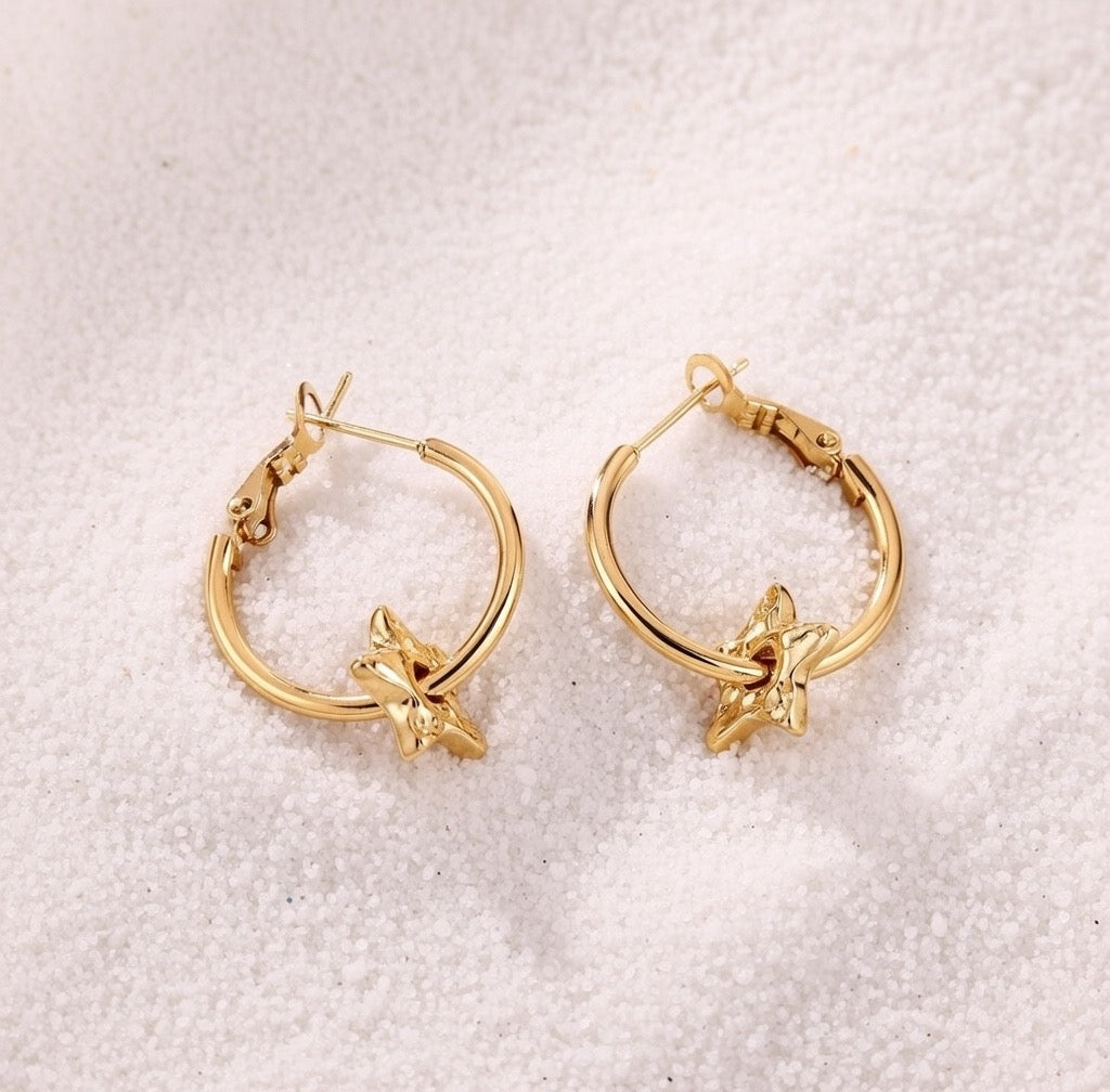 Lori ~ Star hoops image 3
