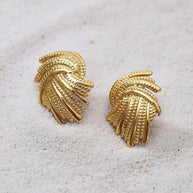 Sofia ~ Gold Earrings image 2