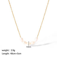 Mia ~ Dainty Freshwater Pearl Necklace image 9