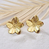 Ellie ~ Island flower earrings image 1