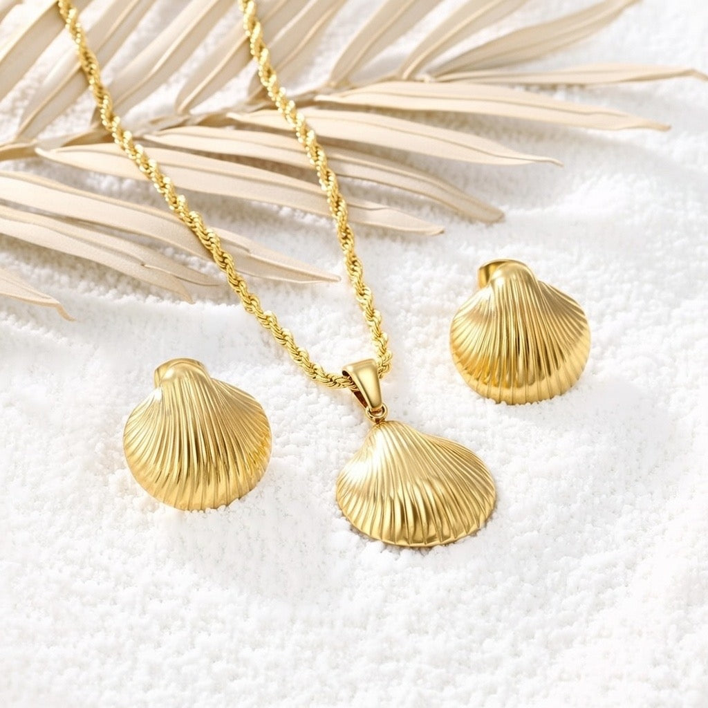 Santorini ~ Seashell earrings image 4