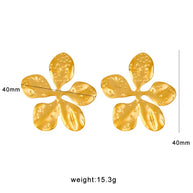 Mariah ~ Large island flower earrings image 5