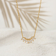 Daphne ~ CZ necklace image 0