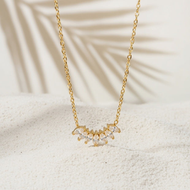 Daphne ~ CZ necklace image 0