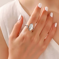 Noosa ~ Silver ring image 3
