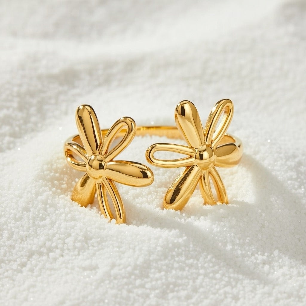 Daisy ~Gold ring image 5