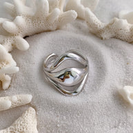 Vienna ~ Silver ring image 4