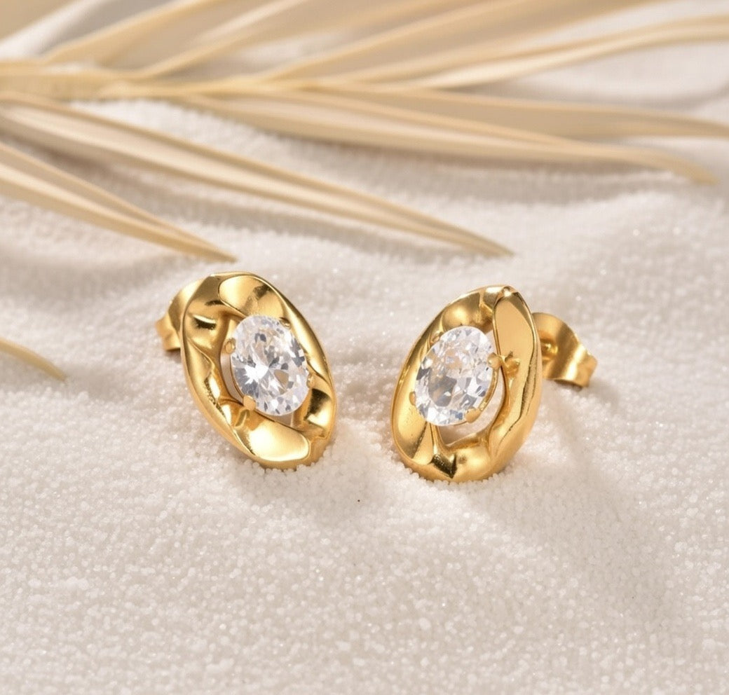 Willow ~ CZ earrings image 4