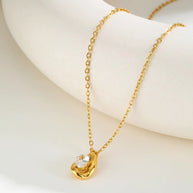 Olivia ~ CZ Pendant necklace image 4