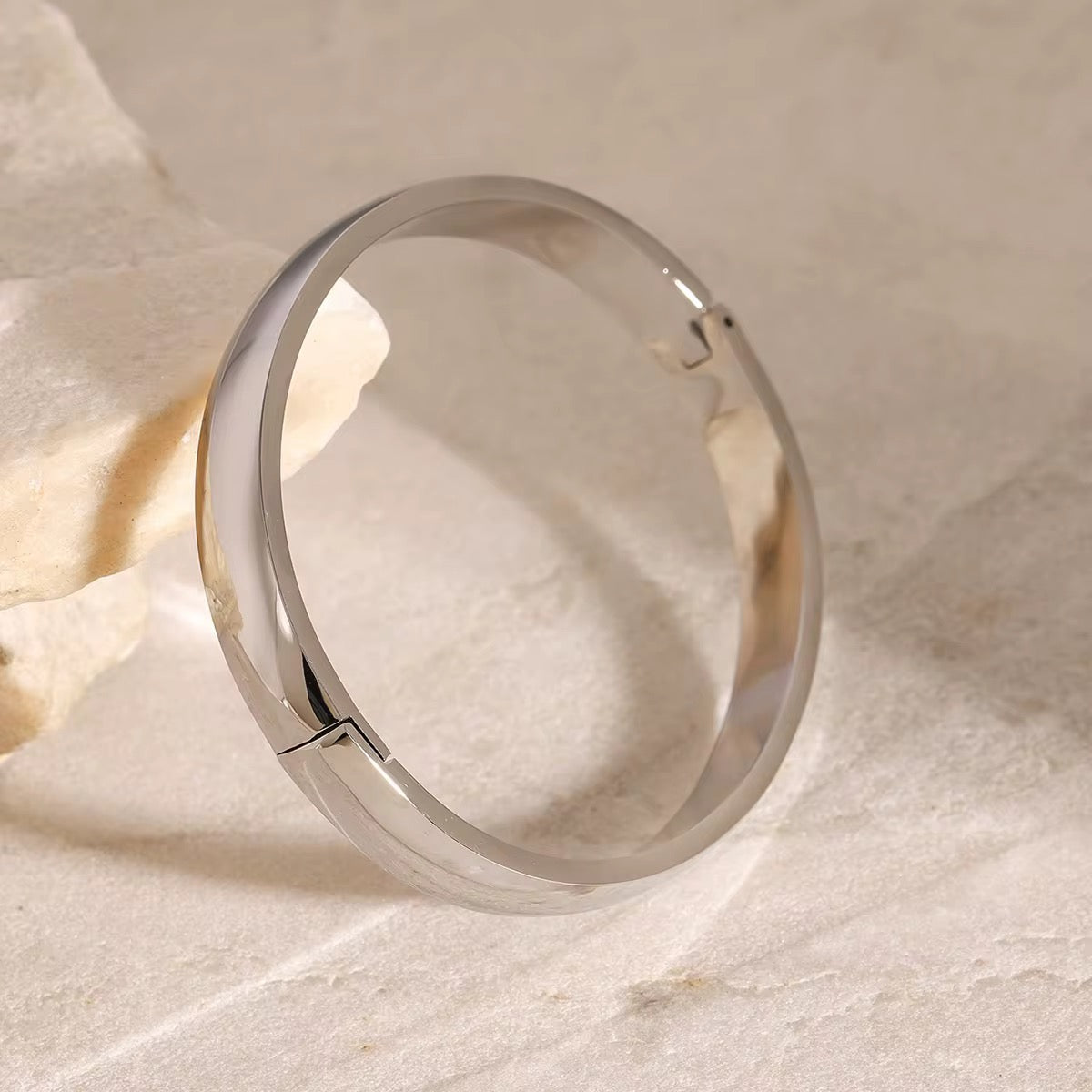 Elora ~ Silver bangle image 0