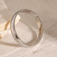 Elora ~ Silver bangle image 0
