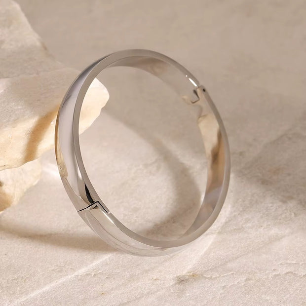 Elora ~ Silver bangle image 0