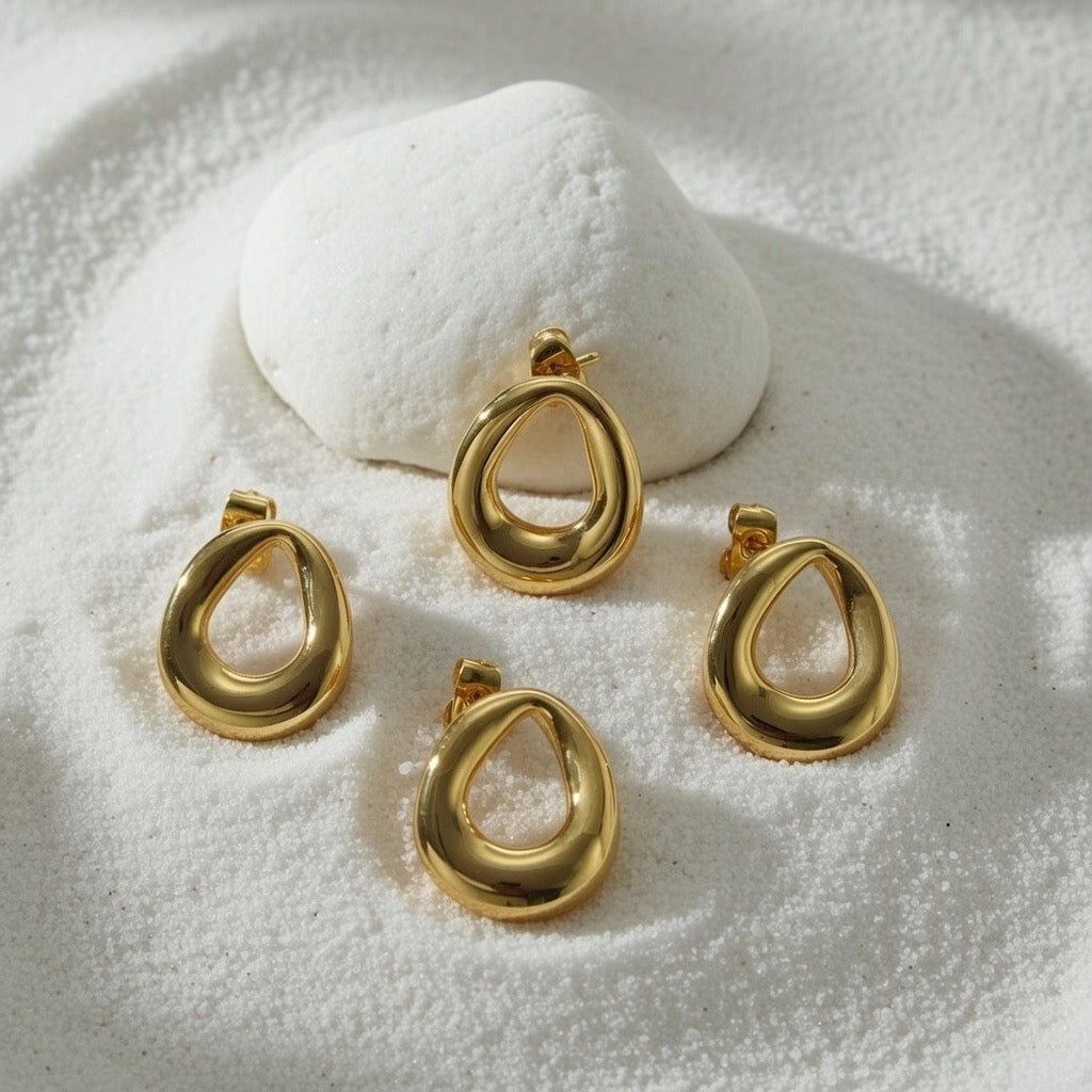 Cindy ~ circle earrings image 6