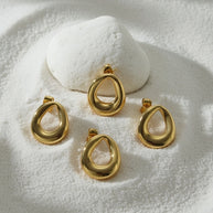 Cindy ~ circle earrings image 6