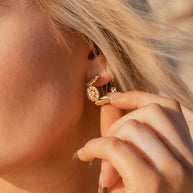 Tammy ~ sunflower earrings image 0