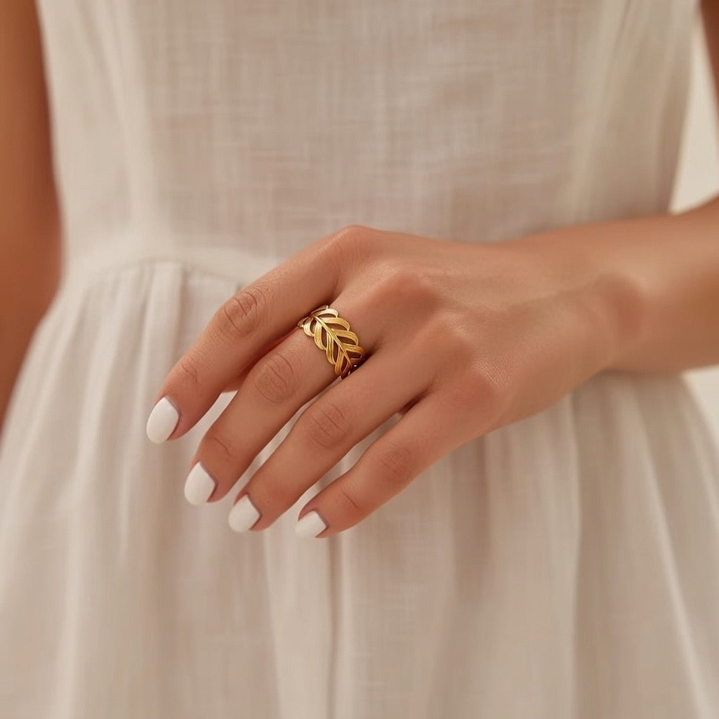 Arielle ~ Gold Ring image 1