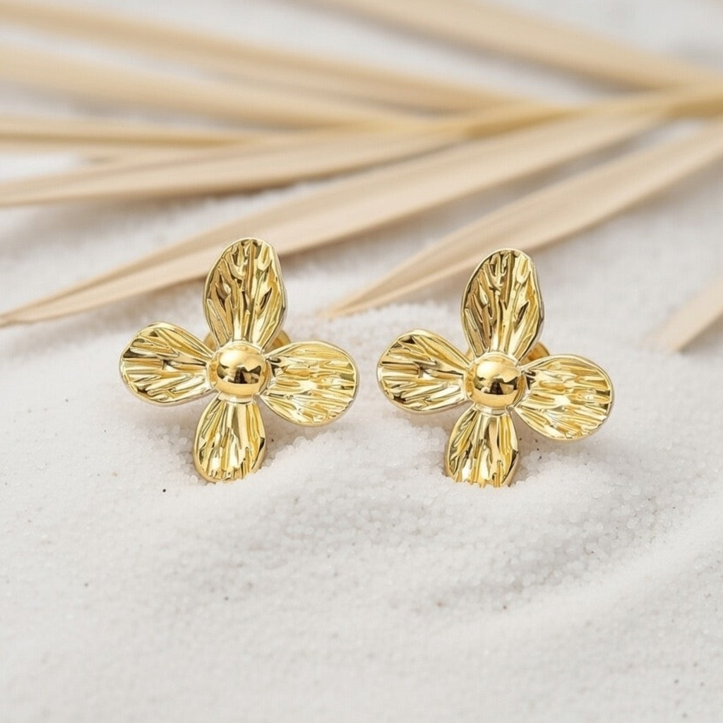 Nala ~ Flower petal  earrings image 6