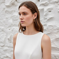 Celine ~ Gold Oval hoops image 0