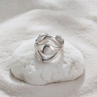Vienna ~ Silver ring image 0