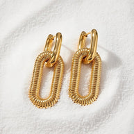1 Sienna ~ Double hoop earrings